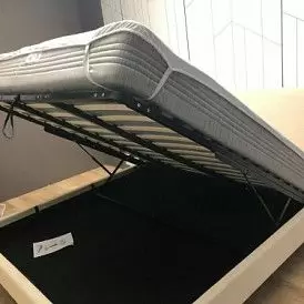 Кровать Carrera 160x200 (с подъемным механизмом), голубой