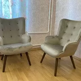 Кресло Hygge, коричневый/натуральный