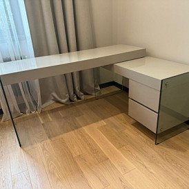 Стол письменный Norway, слоновая кость