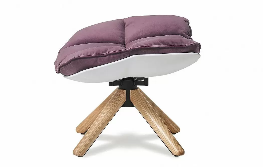 Оттоманка в стиле Husk, лиловый - фото 5
