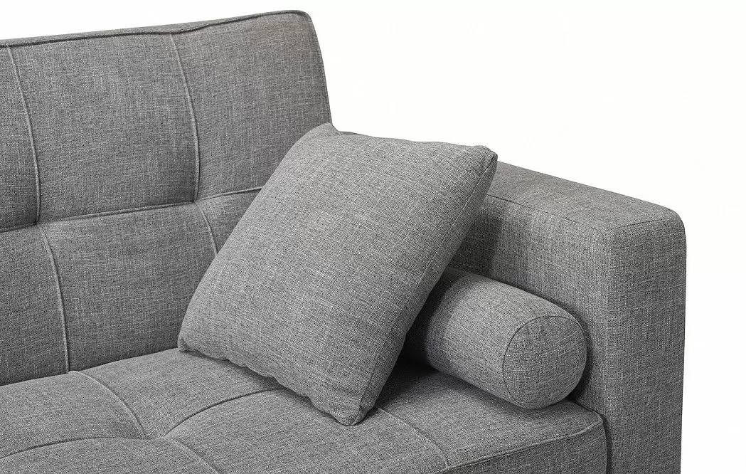 Подушка Quadro Grey (45x45), серый