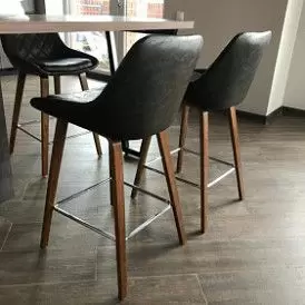 Стул полубарный Joan (65), темно-синий