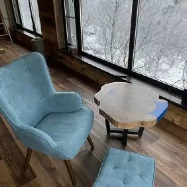 Кресло Hygge, темно-бирюзовый/орех IMG_4681.jpg