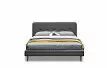 Кровать Madeira 180x200, серо-коричневый