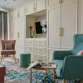 Кресло Camilla, серый/натуральный