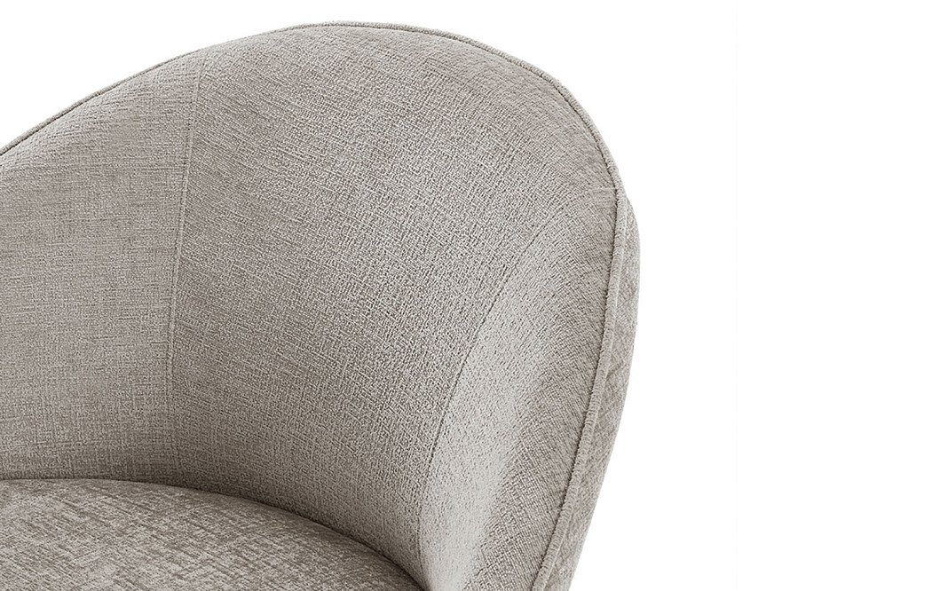 Кресло Nora, серо-бежевый - фото 4