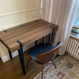 Стул Jenny, серый шенилл