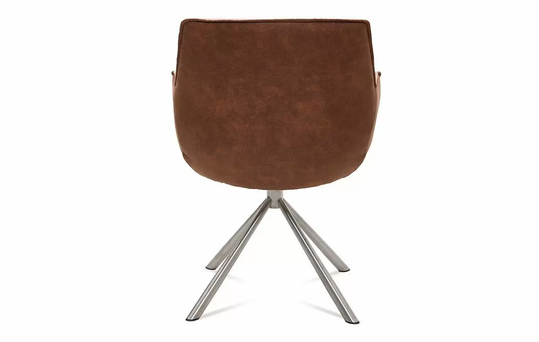 Стул Geneva, персиковый/коричневый/сталь - фото 11