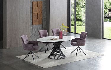 Стол Tornado + 4 стула Gregory