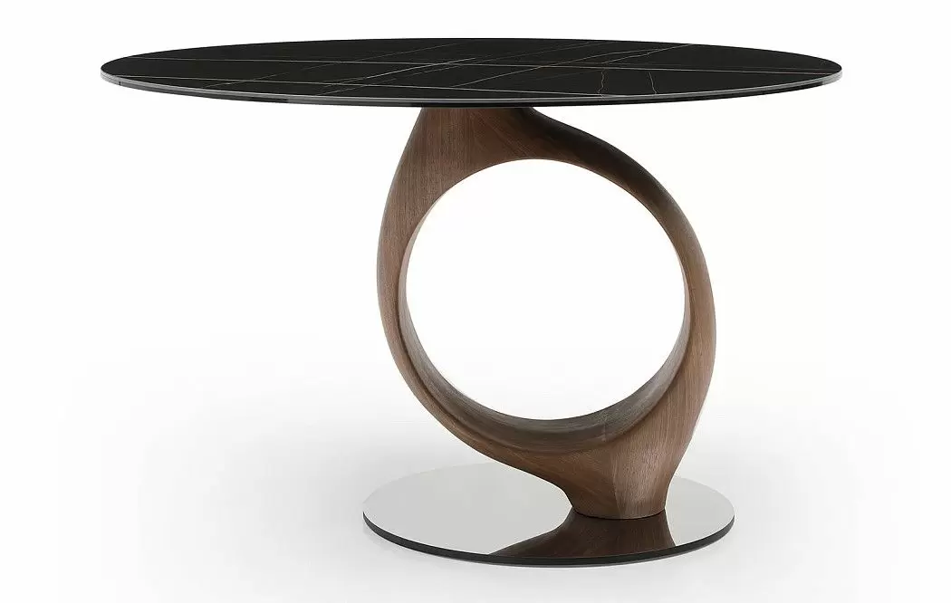 Стол Oasis + 4 коричневых стула Agata - фото 3