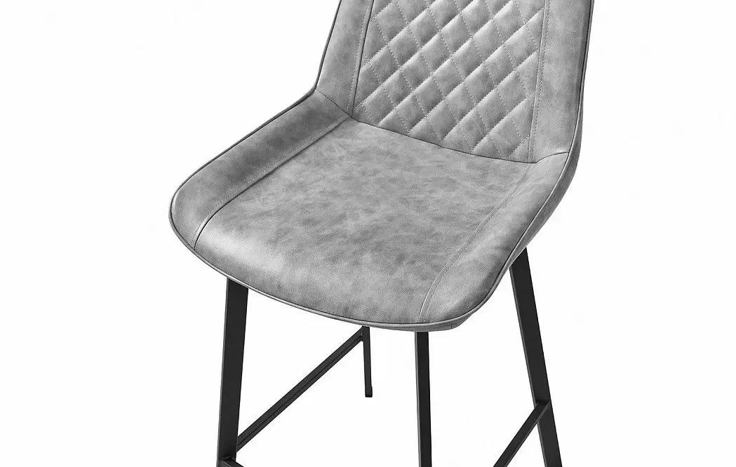 Стул полубарный Trix (65), светло-серый - фото 4