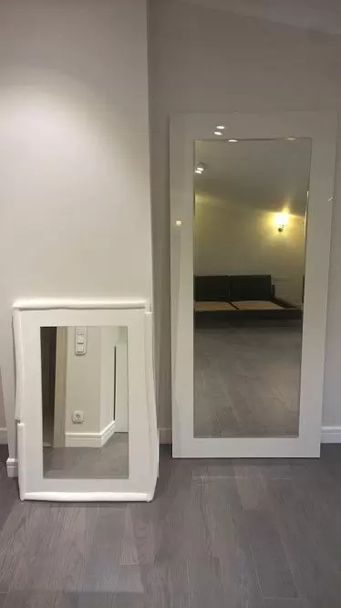 Зеркало E-77, белый - фото 3