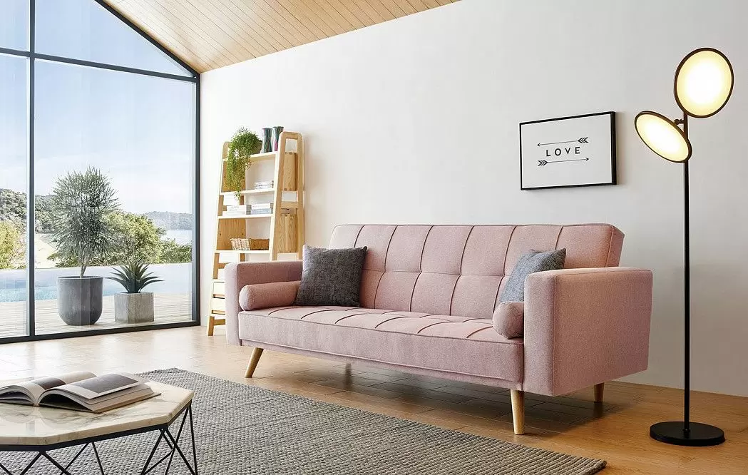 Диван-кровать Scandinavia, пепельная роза