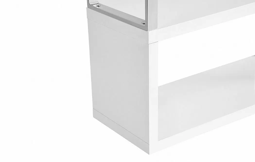 Стеллаж Leiden, белый/хром - фото 11