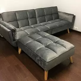 Оттоманка Lisbet, пепельная роза