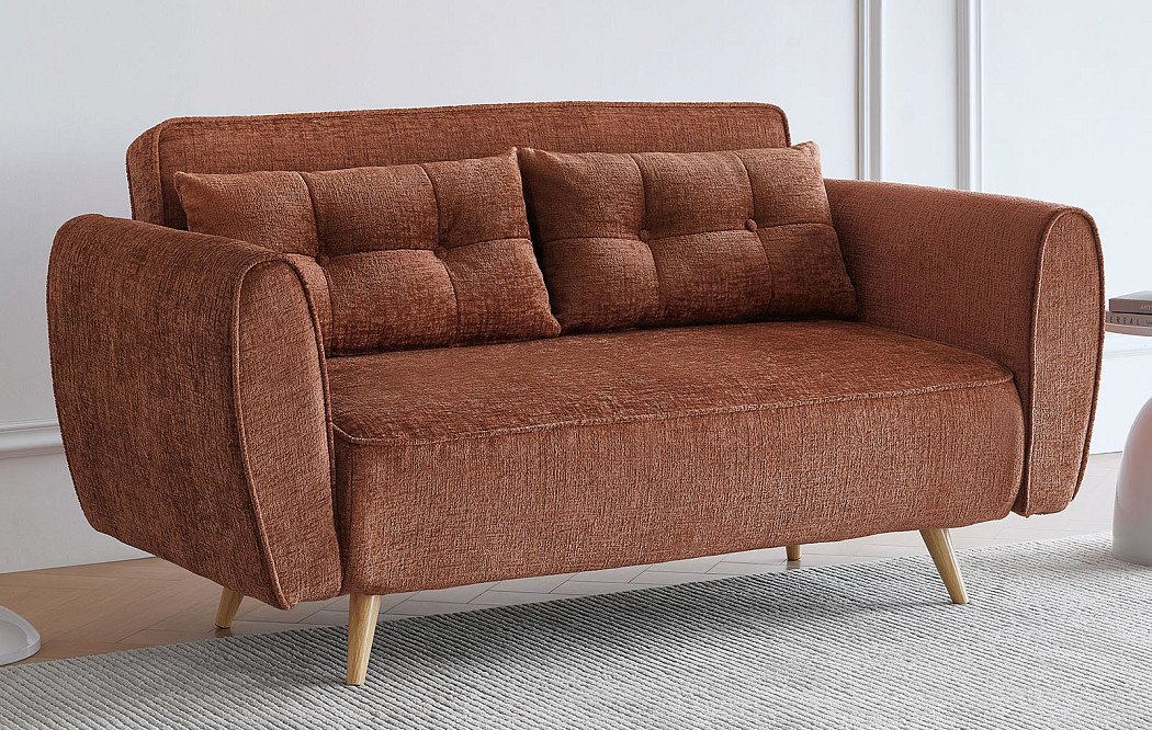 Диван-кровать Charm, терракотовый - фото 11