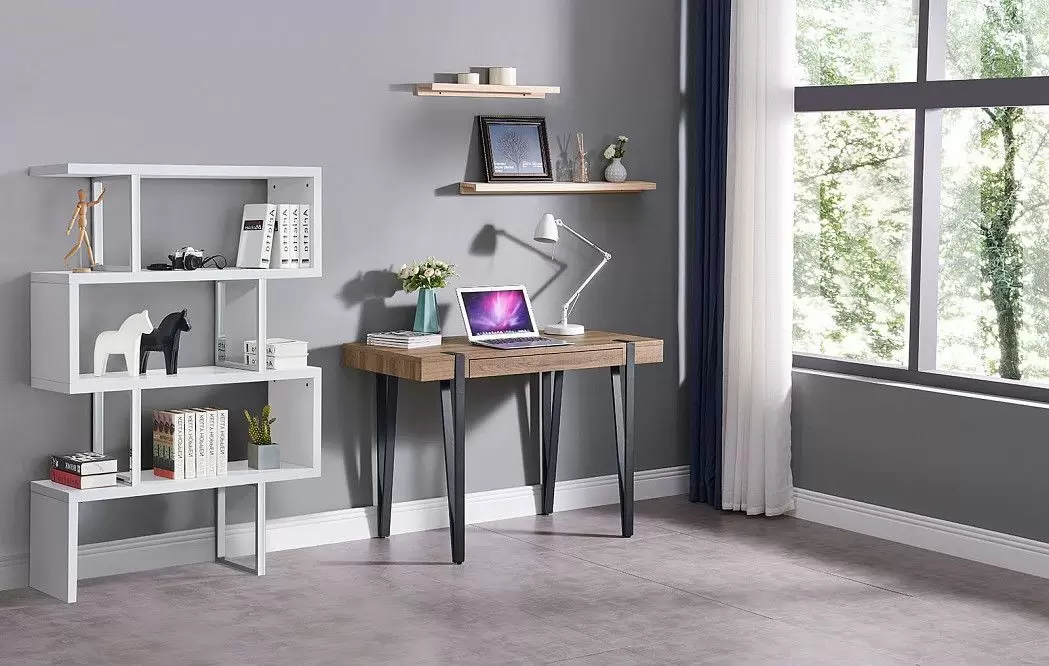 Стол письменный Project, орех/черный - фото 14