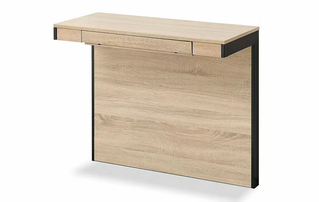 Стол письменный City, дуб/черный - фото 3