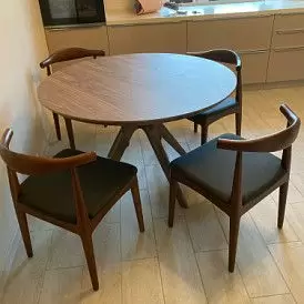 Стол Clark + 4 стула Max