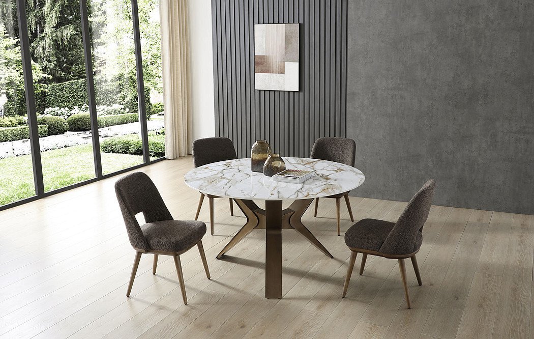 Стул Agata, коричневый/орех - фото 2