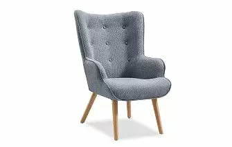 Кресло Hygge, серый/натуральный