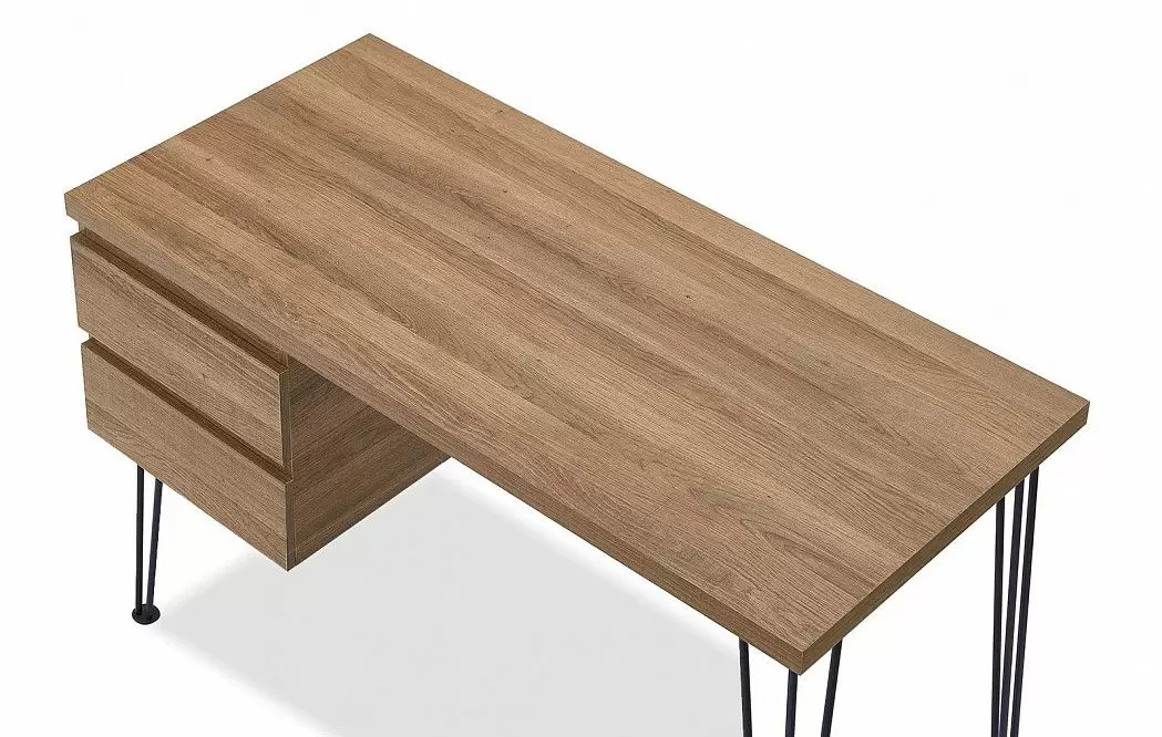 Стол письменный Novum, орех/черный - фото 8