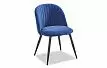 Стол Arioso + 4 синих стула Angela