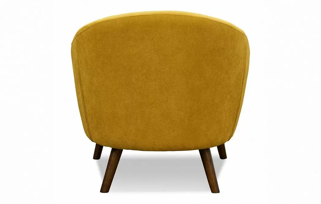 Кресло Florence, желтый шафран/орех - фото 9