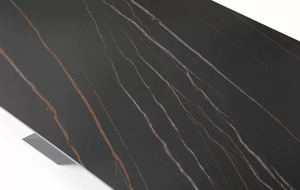 Стол раскладной Savoy 160-220, черная керамика - фото 11