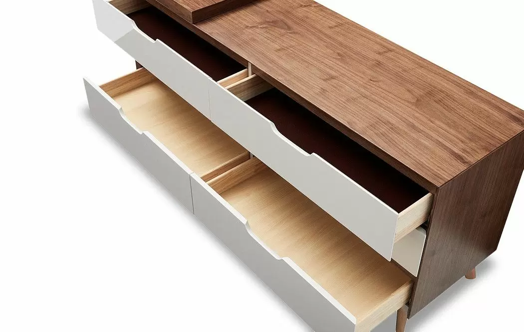 Комплект для спальни Venezia, коралловый/орех - фото 20