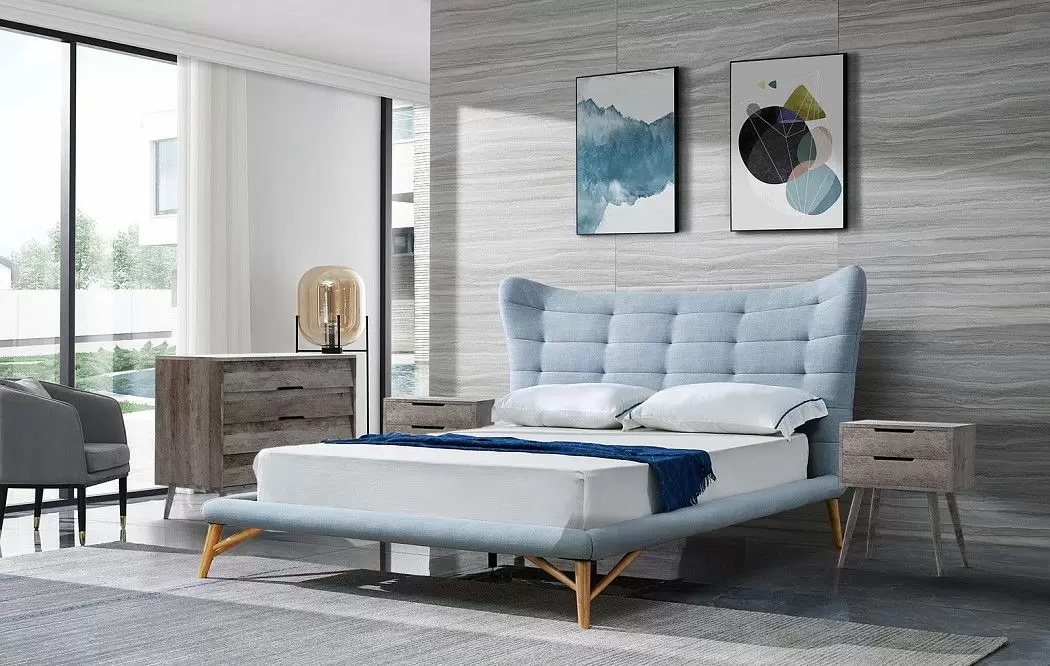 Кровать Venezia, голубой - фото 9