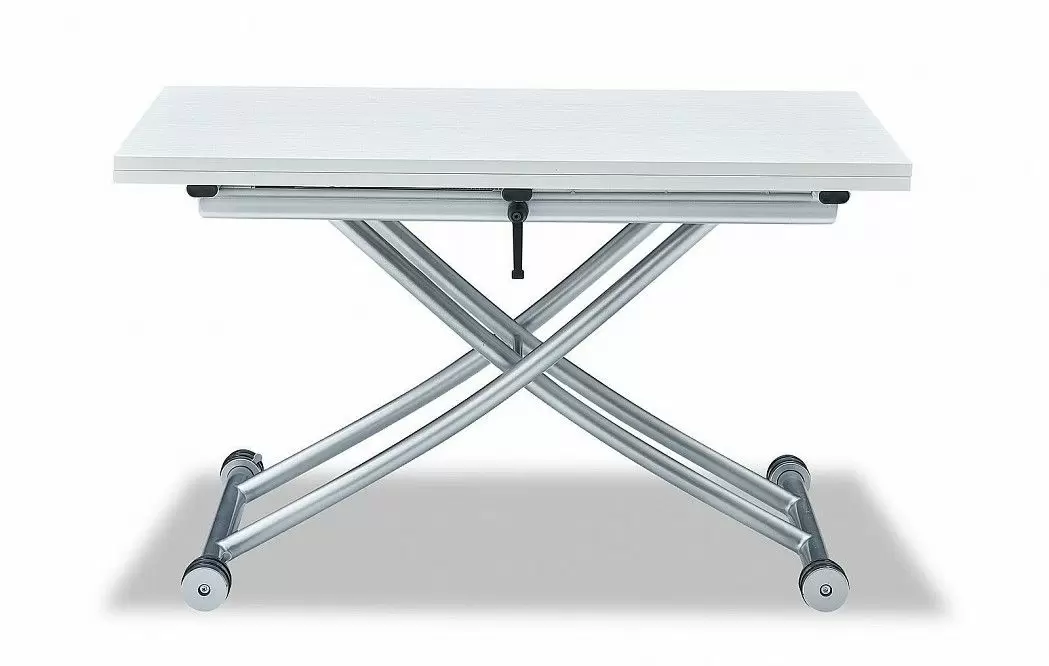 Стол-трансформер Clayton I, белый - фото 6