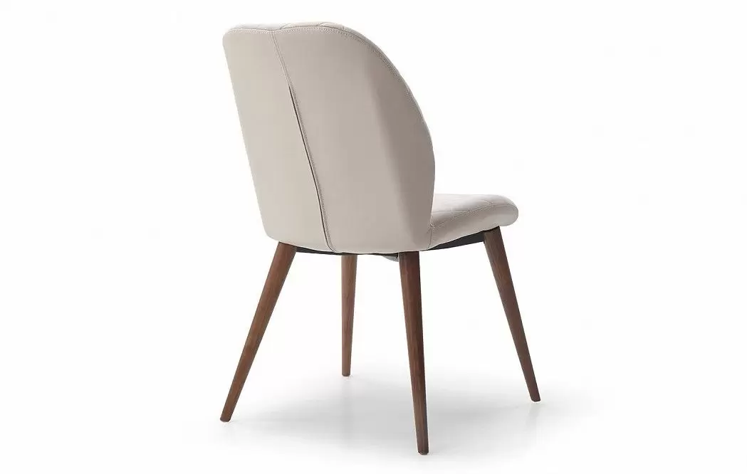 Стул Berta, бежевый/орех - фото 18