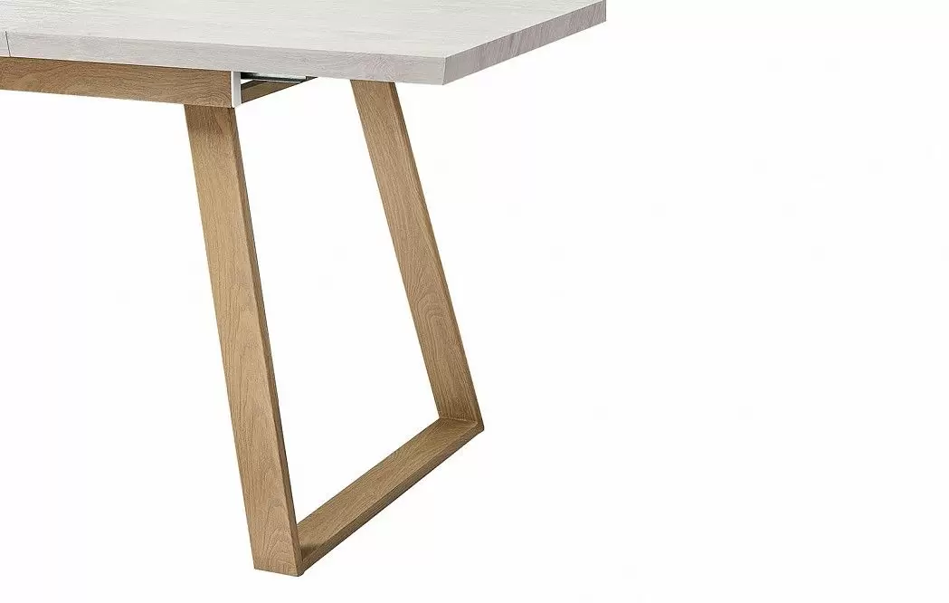 Стол раскладной Norfolk 130-170, светлый дуб/вяз - фото 12