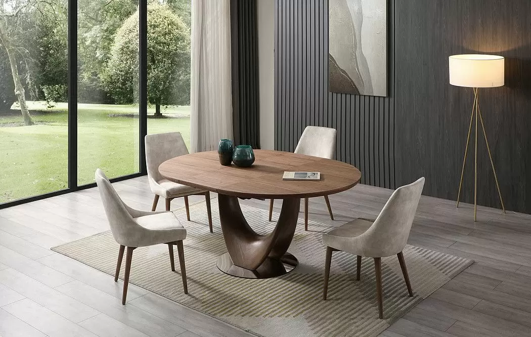 Стол Ramona + 4 стула Mikaela