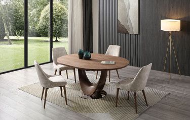 Стол Ramona + 4 стула Mikaela