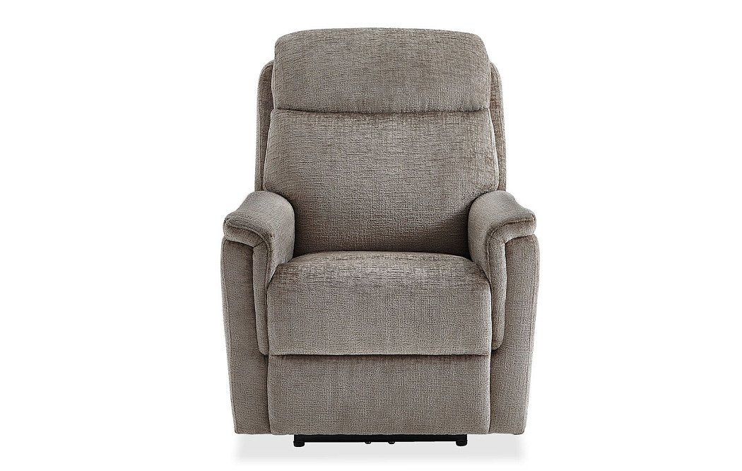 Кресло-реклайнер Stanley, серо-бежевый - фото 7