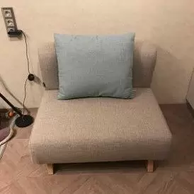 Кресло-кровать Rosy, бежевый/мята