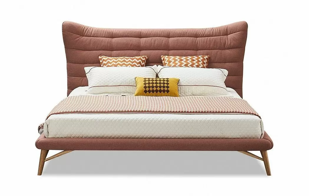 Кровать Venezia 180х200, коралловый - фото 9