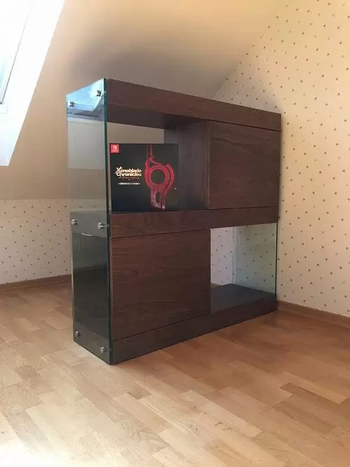 Шкаф-витрина Orion, американский орех - фото 12