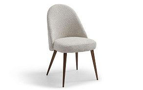 Стул Leda, белый/бронза