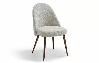 Стул Leda, белый/бронза