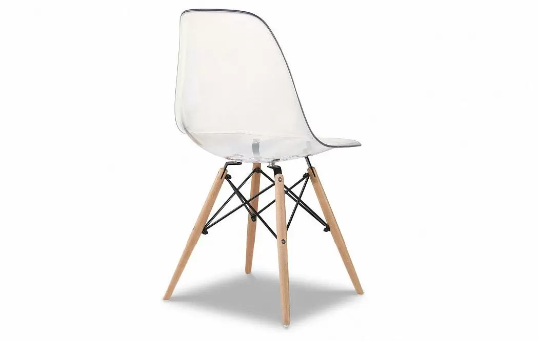 Стул Glossy (в стиле Eames), прозрачный - фото 6