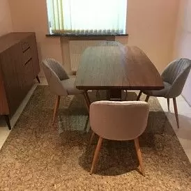 Стол Clark + 4 стула Max