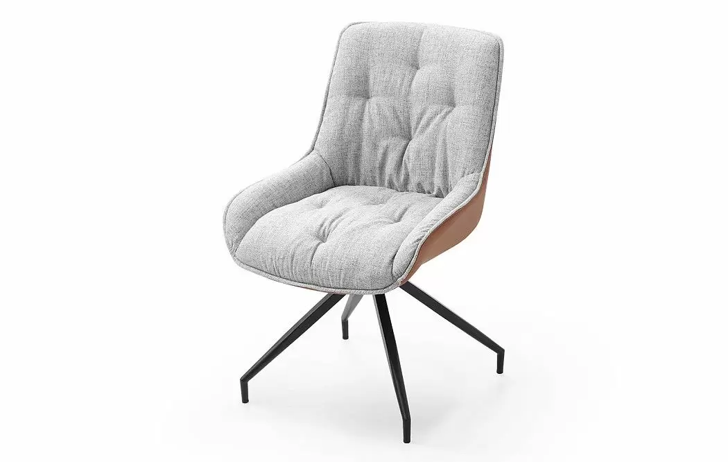 Стул Joely, серый/коричневый - фото 9