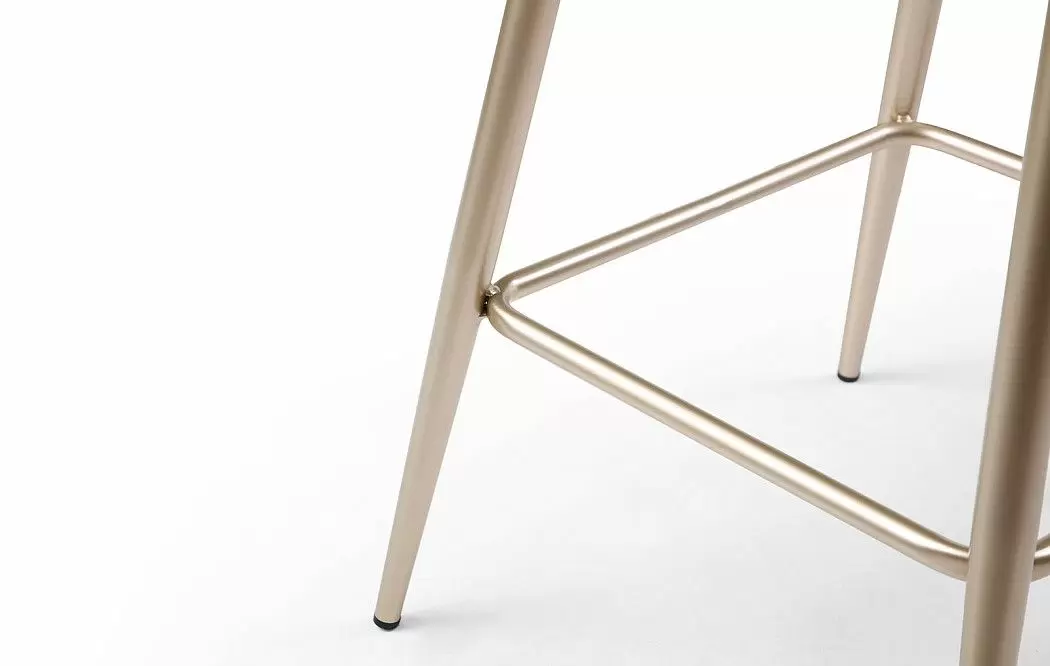 Стул полубарный Joely Bar (65), бежевый/шампань - фото 6