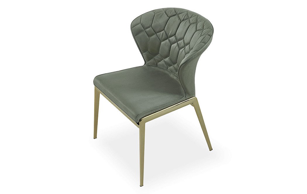 Стул Hilda, зеленый/шампань - фото 6