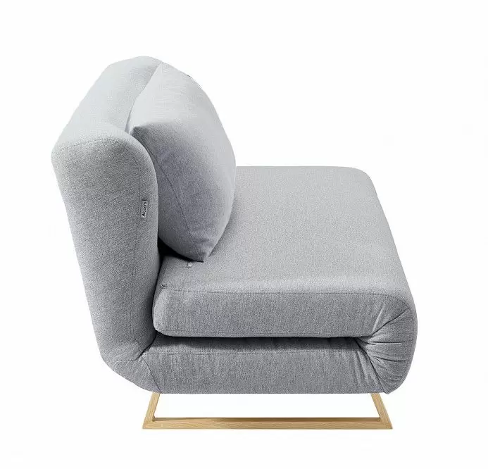 Диван-кровать Rosy 3-х местный, серый/без принта - фото 8