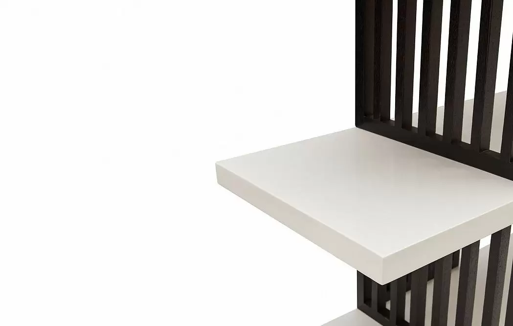 Стеллаж Tokyo, слоновая кость/коричневый - фото 9