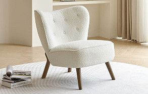 Кресло Gladys, слоновая кость/орех Кресло Gladys, слоновая кость/орех